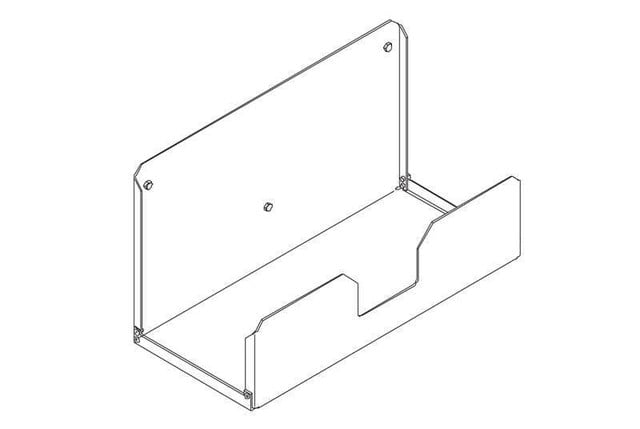 Wall-Mount CPU Shelf 12332-E01