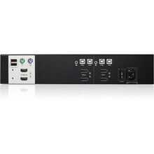 Iogear GCS1422TAA3 2PORT DUAL Monitor Displayport Secure KVM WITH CAC NIAP V3.0