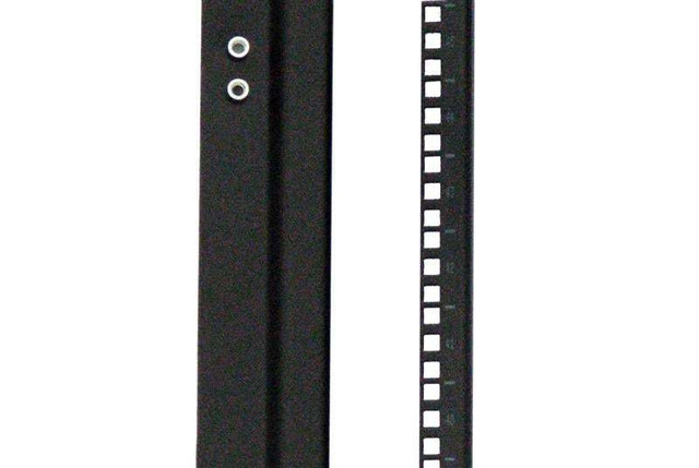 Adjustable Serverrack Center RAIL, Square Mounting Holes, 7 FT. (2.133M) HIGH, G 15330-E03