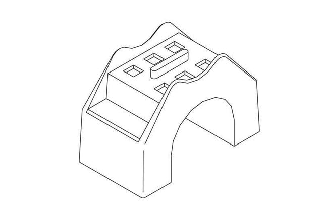 Large MAG-Clips; 2.14INW X 1.5INH X 18IND; GRAY; BOX of 25 17500-020