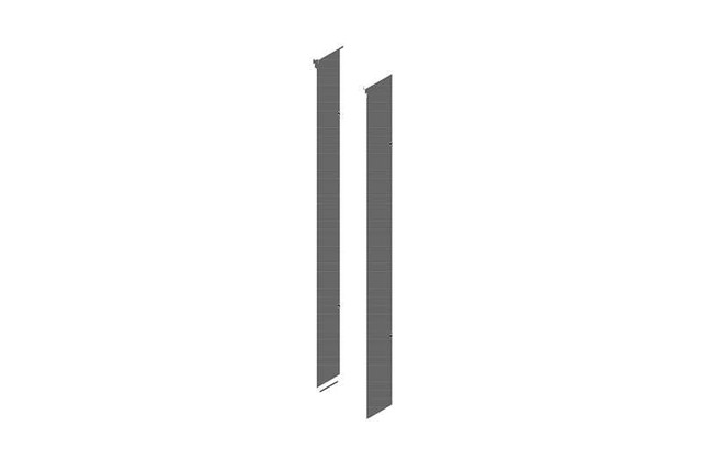 SIDE Panel KIT for Motive Vertical Cable Manager; 84INH (2133 MM); TWO PAIR; BLA 32602-753