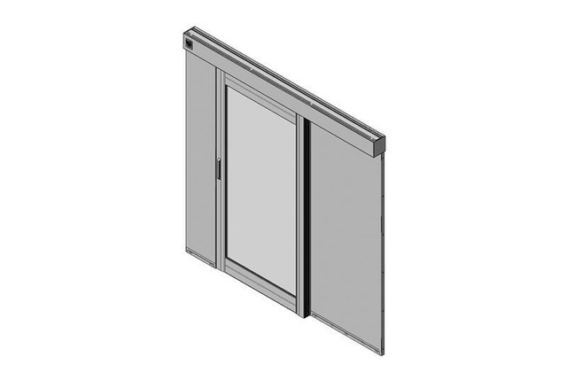 Aisle Containment Single DOOR Assembly, Right- HAND, Black, 87.8ININ (2231 MM) W 32780-702