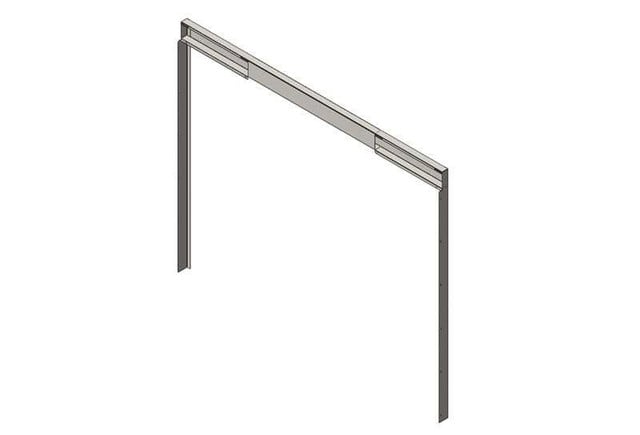 Standoff KIT, Single-DOOR, Right HAND, Glacier White, 50.1ININ (1273 MM) W X 3.8 32870-E02