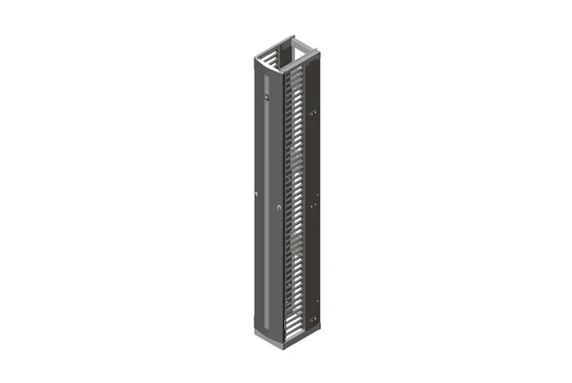 Evolution Single-Sided Vertical Cable Manager; 8FTH X 12\\\\W X 13.2\\\\ D (2438 35514-E15