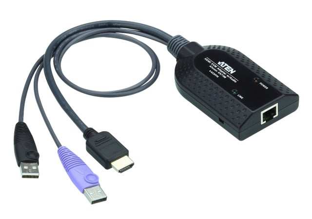 USB HDMI CPU Adapter W/ Virtual Media & Audio KA7188