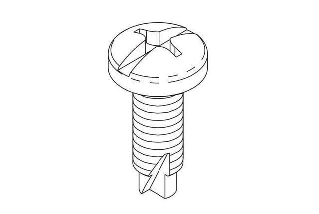 Combination Pan Head 40605-006