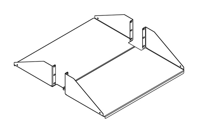 Standard Double-Sided Steel Shelf 40751-719