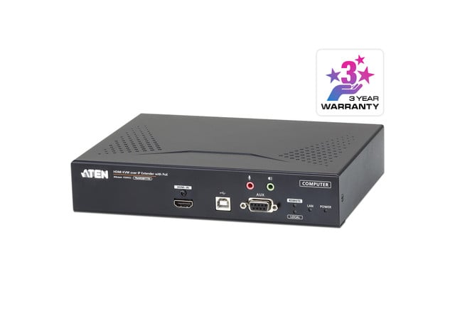 4K HDMI KVM OVER IP W/ POE Transmitter U KE8952T