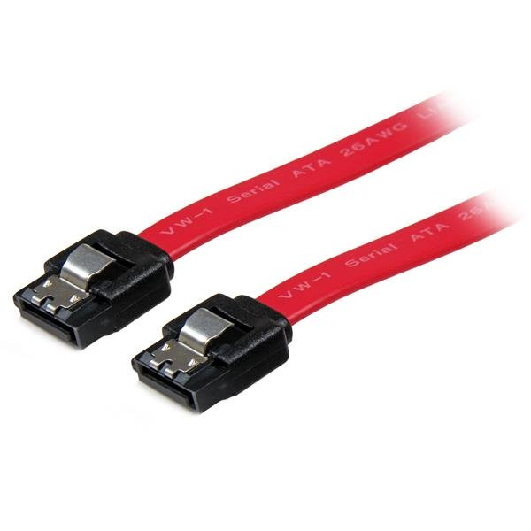 Star Tech LSATA18 18IN Latching SATA Cable .