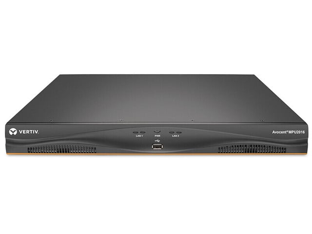 Vertiv Avocent MPU KVM Switch | 16 port | 2 Digital Path | Dual AC Power TAA - KVM over IP Switches | Remote Access to KVM