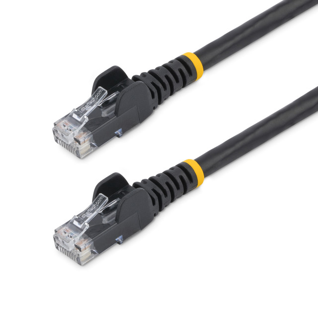 Star Tech N6PATCH6BK10PK 6FT Black 10 PACK CAT6 Cable Snagless RJ45 UTP Patch Cable