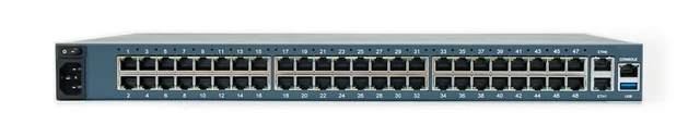 NSC 48-PORT UNIT, Single AC, Cisco Rolled Pinouts, 2-Cores, 4GB RAM, 32GB SSD NSC-T48R-STND-SAC