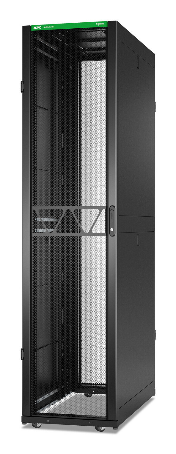 APC Netshelter SX Server RACK GEN 2, 52U, 2436H X 600W X 1200D MM, WITH Sides AR3308B2