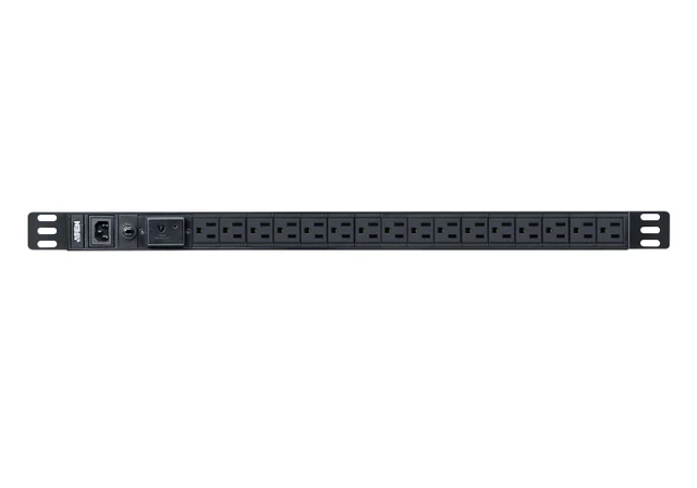 16-Outlet 0U 15A Basic PDU WITH Surge Protection, (100V-120V) WITH NEMA 5-15 POW PE0116SA