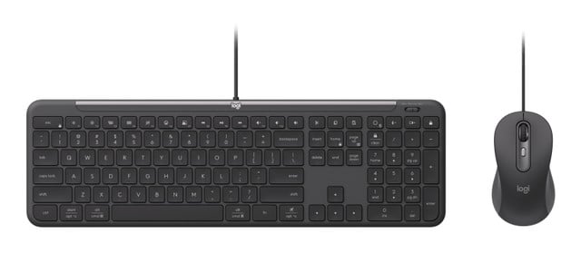 Signature SLIM Wired Combo MK625 for Business (Graphite) - Brown BOX; Logitech 920-013303