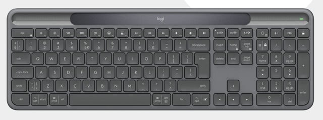 Logitech Signature SLIM Solar+ K980 Keyboard for Business (Graphite) 920-013770