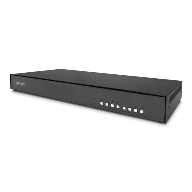 Secure 8-PORT DVI KVM Switch, NIAP 4.0 Desktop KVM, Metal Housing, CAC PORT, MAD CK4-D108C