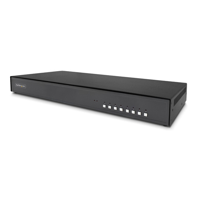 Secure 8-PORT KVM Switch, Displayport, 4K 30HZ, NIAP 4.0 Desktop KVM, Metal HOUS CK4-P108