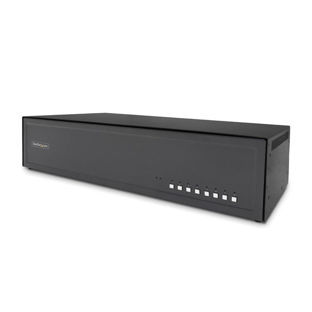 Secure 8-PORT DUAL-Monitor KVM Switch, Displayport, 4K 30HZ, NIAP 4.0 Desktop KV CK4-P208C