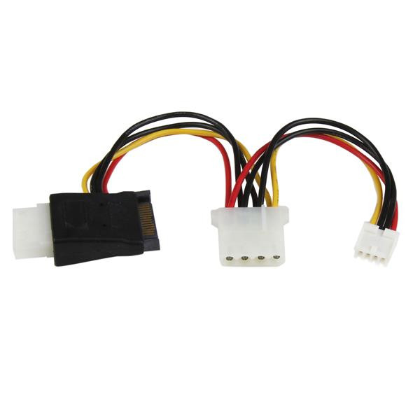 StarTech.com LP4SATAFMD internal power cable 4.72" (0.12 m) - STA-LP4SATAFMD