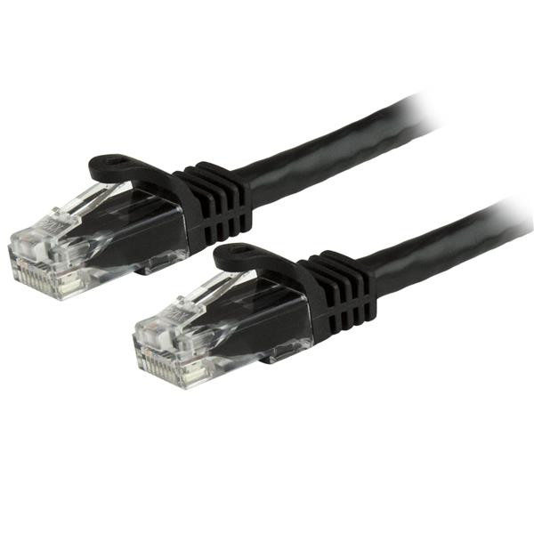 1FT Black CAT6 Ethernet Cable Delivers Multi Gigabit 1/2.5/5GBPS & 10GBPS up to N6PATCH1BK