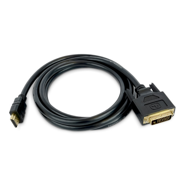 6FT (1.8M) HDMI to DVI Adapter Cable, BI-Directional Monitor CORD, M/M, TAA COMP SKHD2DVI06-TAA