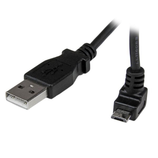 Charge or SYNC YOUR Micro USB Devices, WITH the Cable KEPT OUT of the WAY - 2M U USBAUB2MU