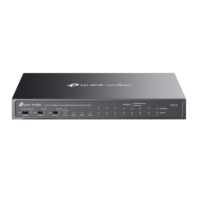 Omada 8 + 3-PORT Gigabit Switch DS111P