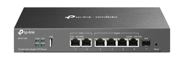 Omada Multi-Gigabit VPN Router ER707-M2