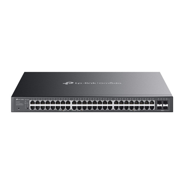 TP-Link Omada SG2452LP network switch Managed L2/L2+ Gigabit Ethernet (10/100/1000) Power over Ethernet (PoE) 1U Black - TPL-SG2452LP
