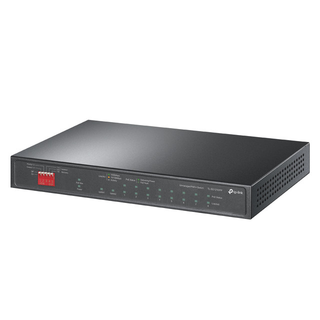 10-PORT GIG POE+ Desktop Switch TL-SG1210PP