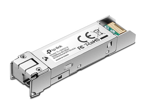 Omada Gigabit Single-MODE WDM BI-Directional SFP Module SPEC: LC Connector, TX:1 SM321B-2