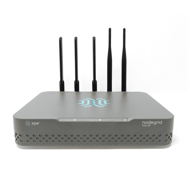 ZPE Nodegrid Hive SR Nodegrid Hive Services Router - Hive SR, WAN: 2x GbE on shared RJ45/SFP, LAN/WAN: 2x 10 GbE SFP+, LAN: 4x 2.5GbE RJ45, X86_64, 8-Core Intel CPU w/ QAT, 32GB DDR43, 16GB storage, 2x USB 3.0, Bluetooth ZPES-ZPE-HSR-832-D128G-GW