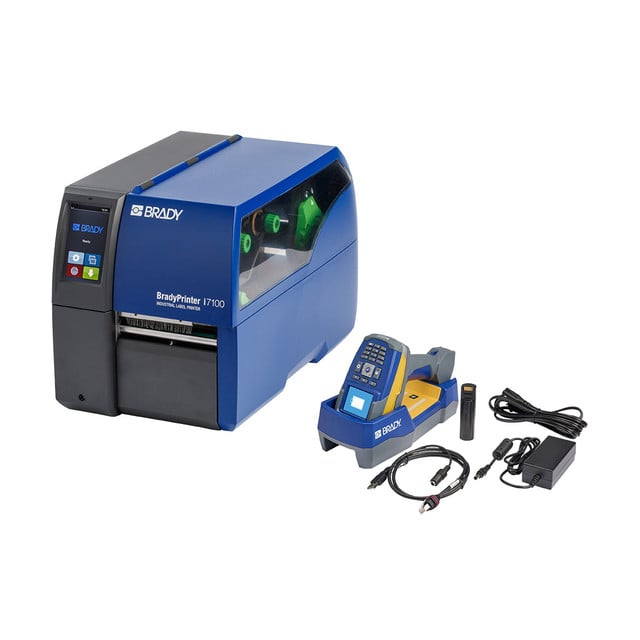Brady i7100 with V4500 Barcode Scanner and Software Kit