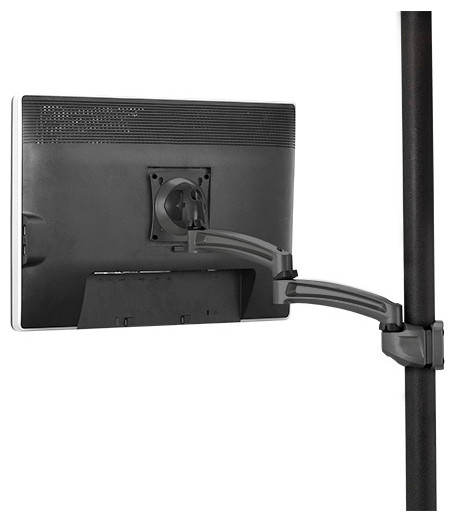 Kontour K2P POLE Mount Articulating ARM, Single Monitor K2P120B