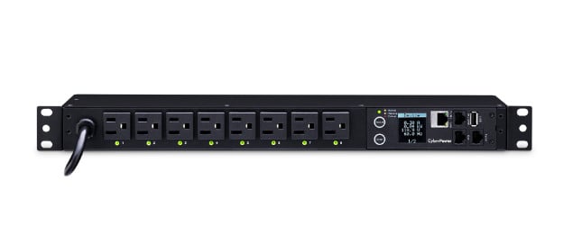 15A 120V METERED-BY-OUTLET Switched PDU  NEMA Outlets 12FT Cord Year Warranty PDU81001