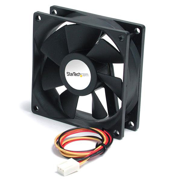 FAN - Plastic - Black - DUAL BALL Bearing Design. 3-PIN Connector WITH Tachomete FAN9X25TX3H