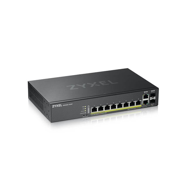 GS2220-10HP - 8 PORT Managed Gigabit POE+ Switch + 1YR Nebula PRO 180W Power BUD GS2220-10HP