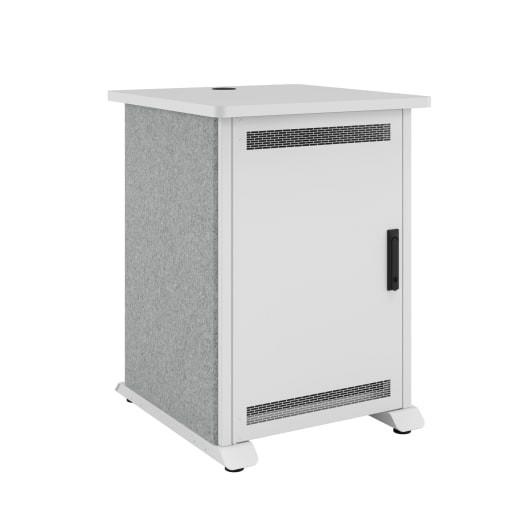FM,RACK,12RU,27D,D8,LW,SG,Solid DOOR FMR-1227D8WS