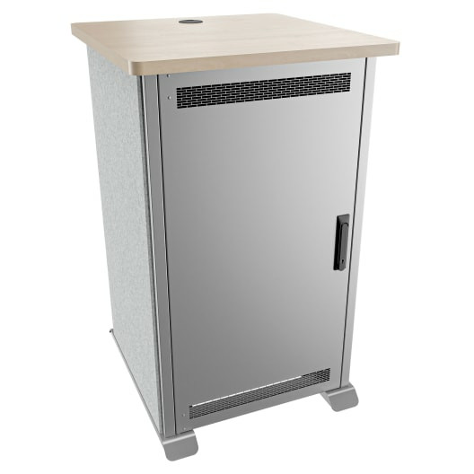 FM,RACK,20RU,27D,E1,MG,SG,Solid DOOR FMR-2027E1MS