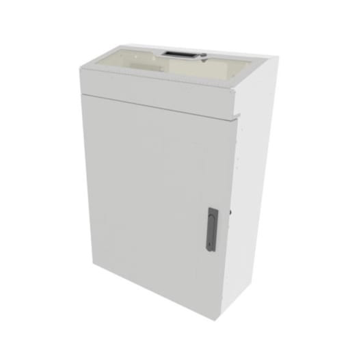 VWM DOOR W/Plexi,42H X 16D,White VWM-SPD-4216-WT