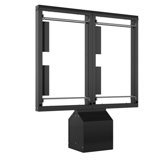 Velocity Outdoor DUAL Pedestal System ODMB2X1
