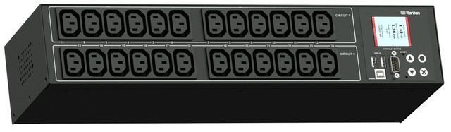 Raritan PX3-1833R 1PH 208V AC 30A 30 outlets 2U PDU