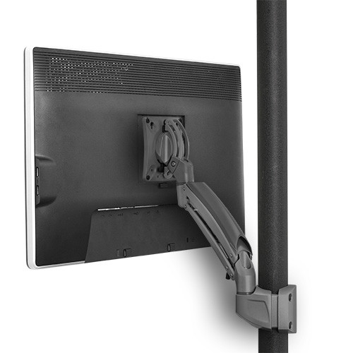 Kontour K1P Dynamic POLE Mount, 1 Monitor K1P110B