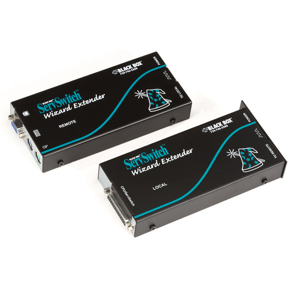 KVM Extender - VGA, PS/2, RS232, Single-Access, CATX, SKEW Compensation ACU5110A