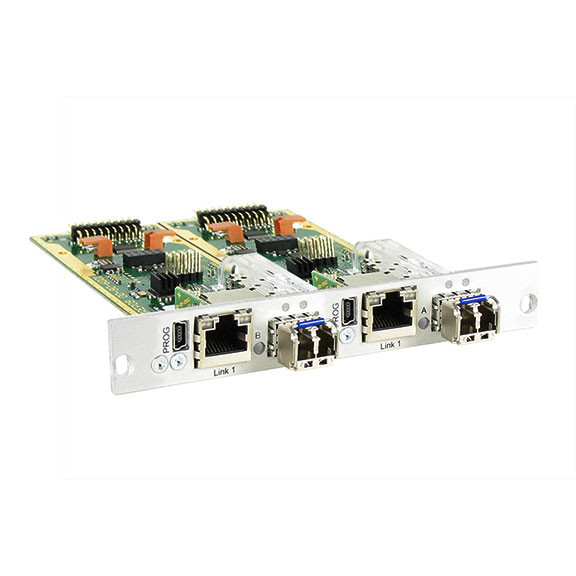 DKM DUAL Repeater Module 2X CATX-2X FO, NON-Cancelable/NON-Returnable ACX1M-2C2S