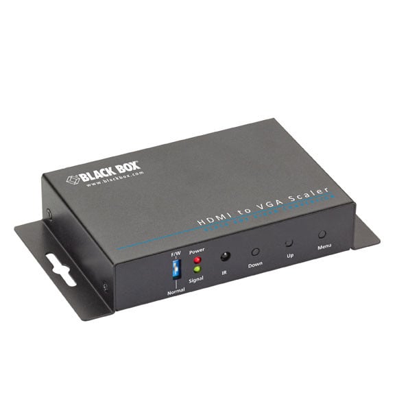 THIS HDMI to VGA Scaler (AVSC-HDMI-VGA) Converts Digital HDMI Video WITH Embedde AVSC-HDMI-VGA