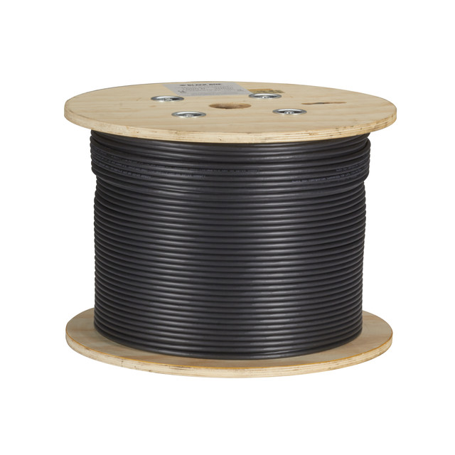 CAT6A 650-MHZ Stranded Ethernet BULK CAB C6ABC50S-STR-BK-1000