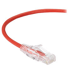 CAT6A 500-MHZ Snagless 28AWG Stranded Ethernet Patch Cable - Unshielded (UTP), C C6APC28-RD-03