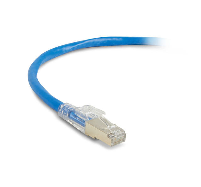 Gigatrue 3 CAT6A Patch Cable BLUE -Specify Length of 50 FEET - NON-Cancelable & C6APC80S-BL-50